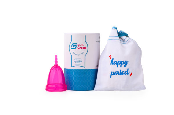 best menstrual cup in india, pink soch cup, sochcup, low cervix menstrual cup, juju cup