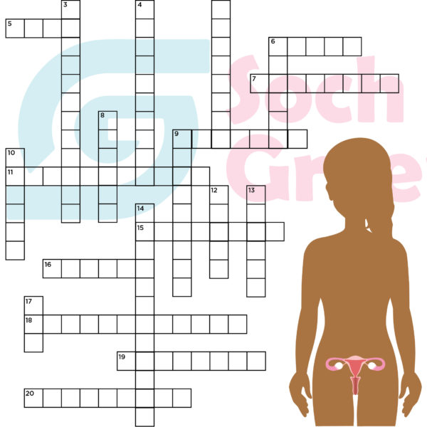 period game, period crossword, period puzzle, menstruation game