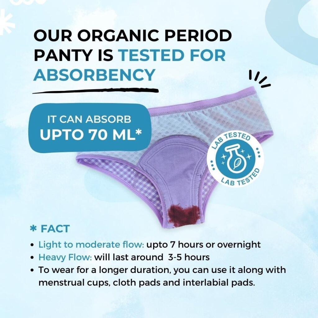 Best Quality Organic Heavy Flow Period Panties Heavy Flow