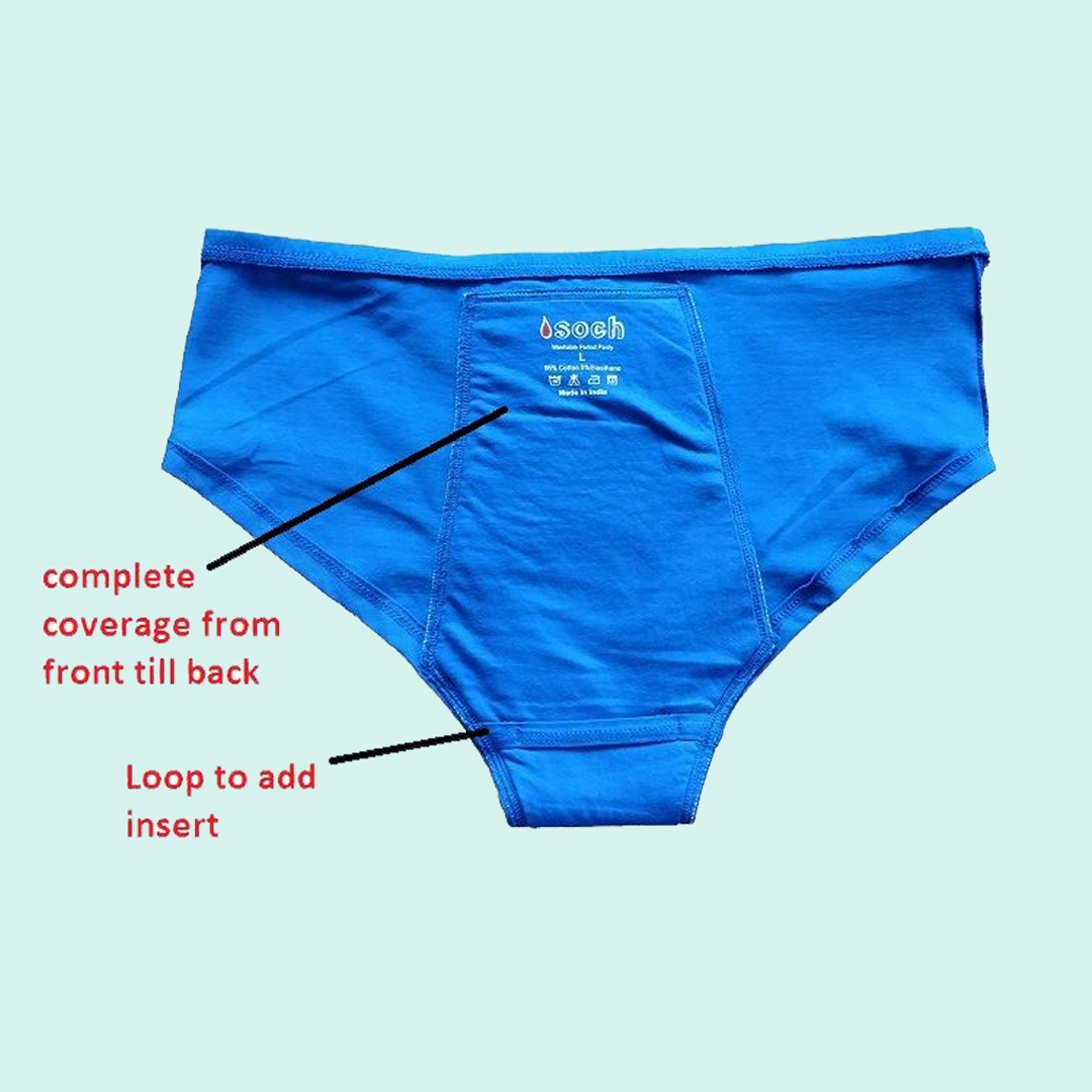 4PC Leak Proof Menstrual Panties For Menstruation Women Underwear