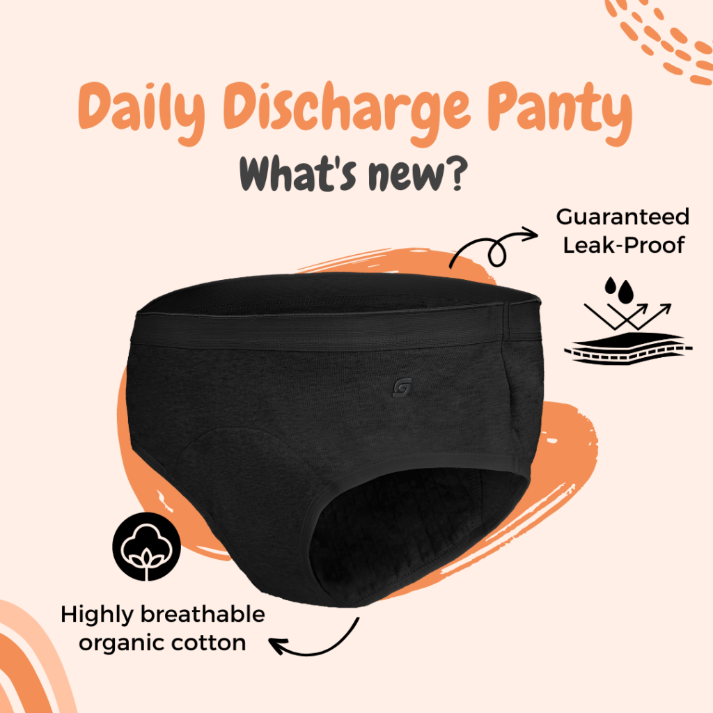 Daily Discharge Underwear Stay Fresh And Confident
