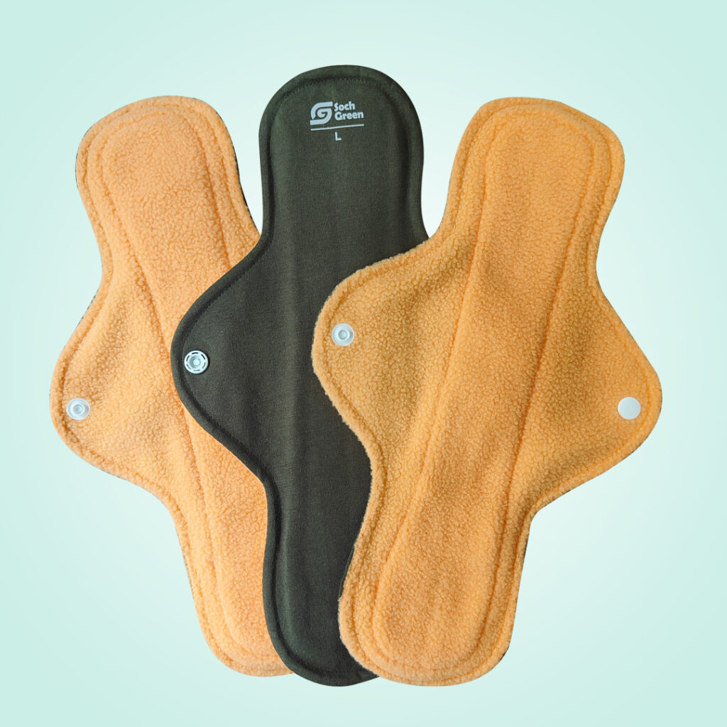 Super Absorbent Incontinence Pads For Women-Wash & Reuse