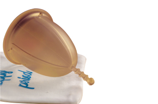 remove menstrual cup stains.